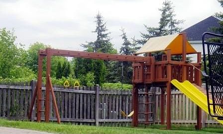 Fenced Backyard