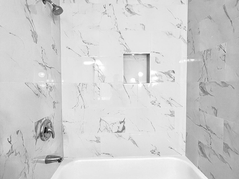 Newly renovated bathroom & shower.