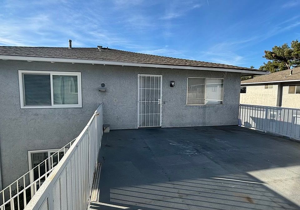 Deck and front view of the condo.