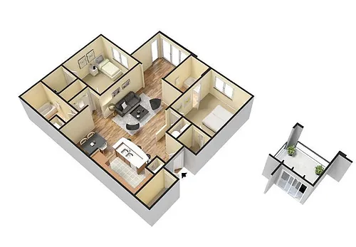 Floor plan B4R