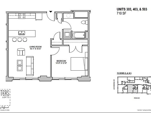 5th image of 101 Penn Ave APT 303