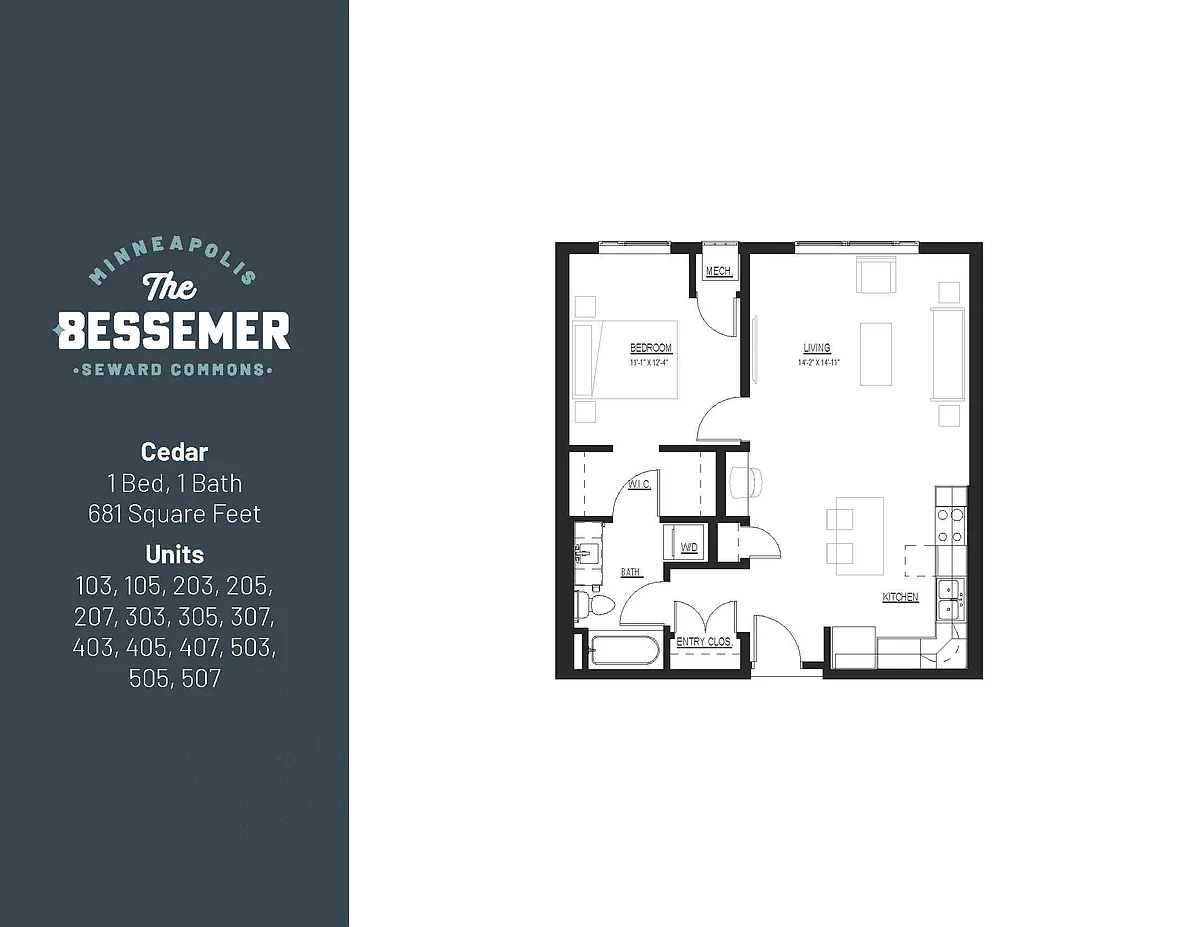 Floor plan Cedar
