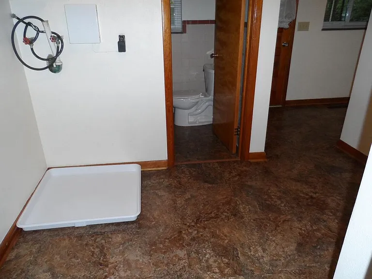 Laundry area