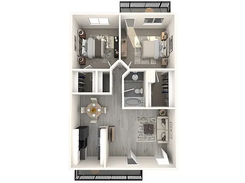 Floor plan The Presidio