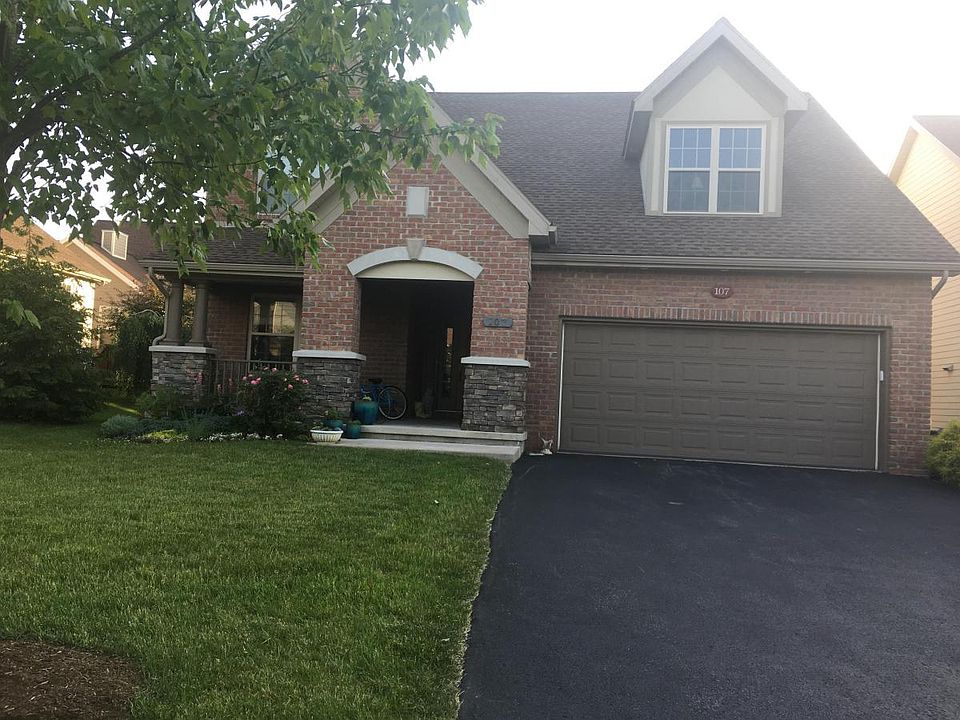 107 Spencer Lane. 2-car garage and lovely front porch
