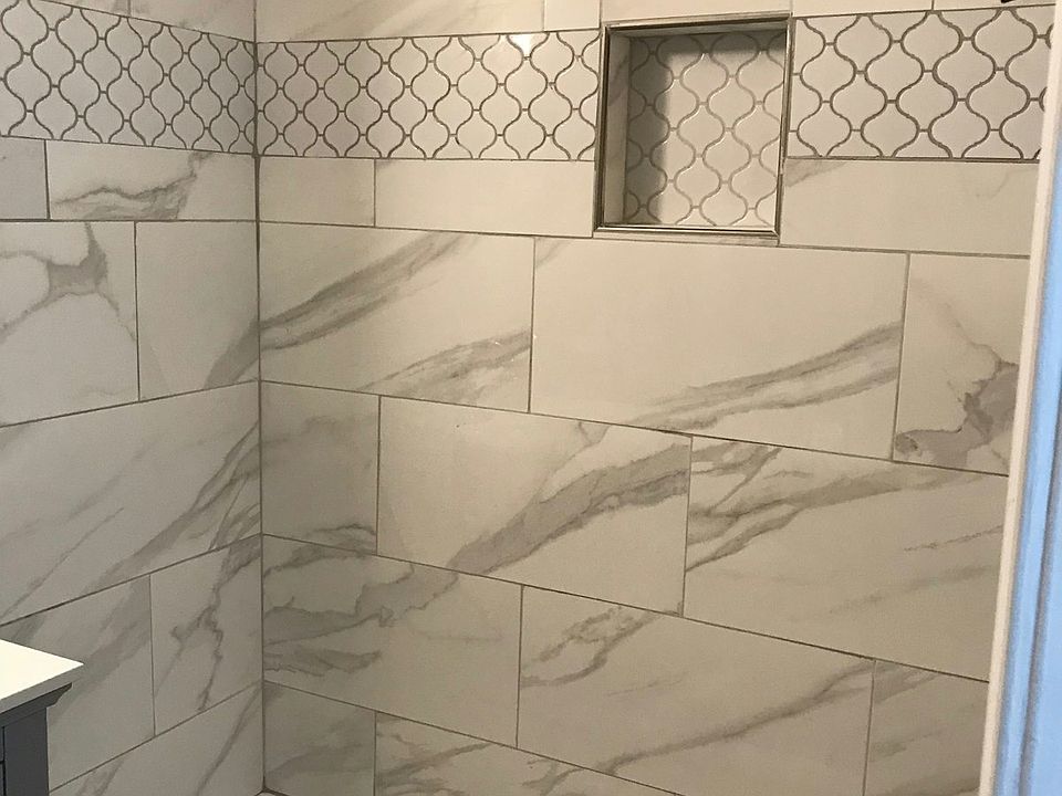 showered tile