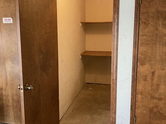 Locked Storage Closet off Enclosed Garage parking.