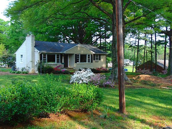 Front left of house