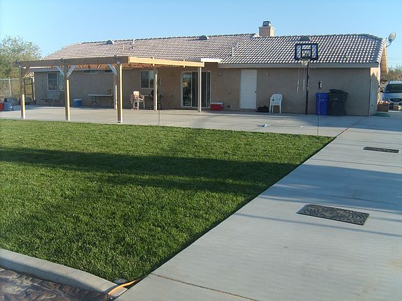 back & side driveway