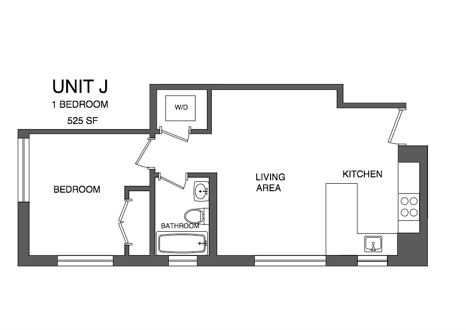 Floor plan Floorplan J