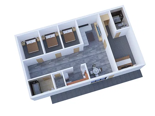 Floor plan Meridian