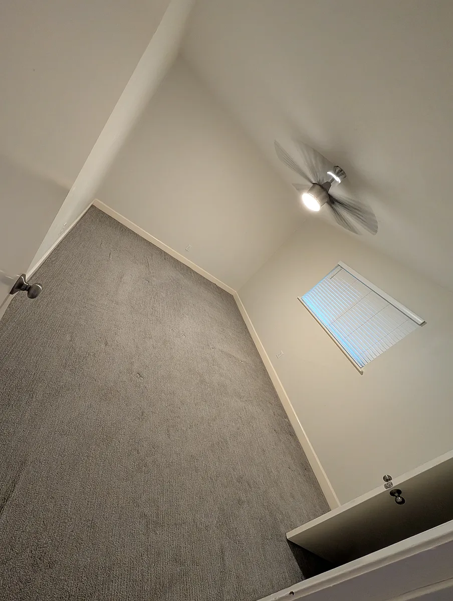 The room for rent. Carpets are being replaced. - Whitewing Ave
