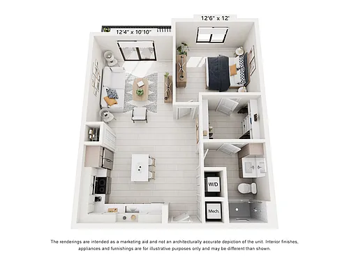 Floor plan Model A