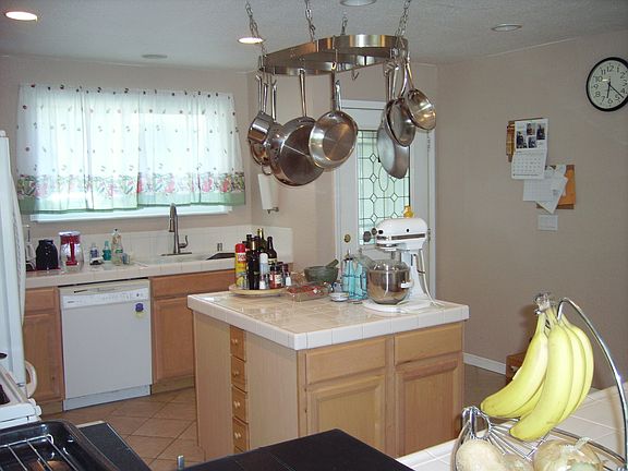 View of the kitchen & island