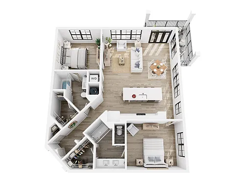 Floor plan B3