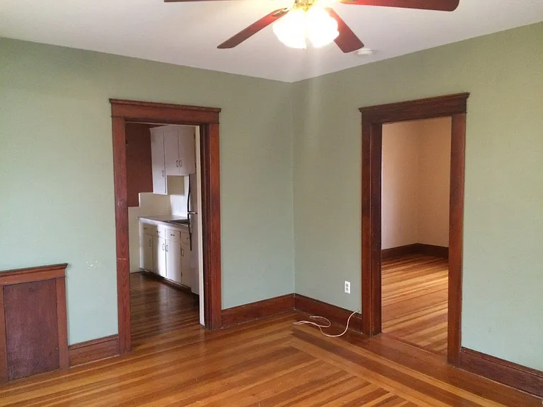 Living Room looking at bedroom and kitchen
