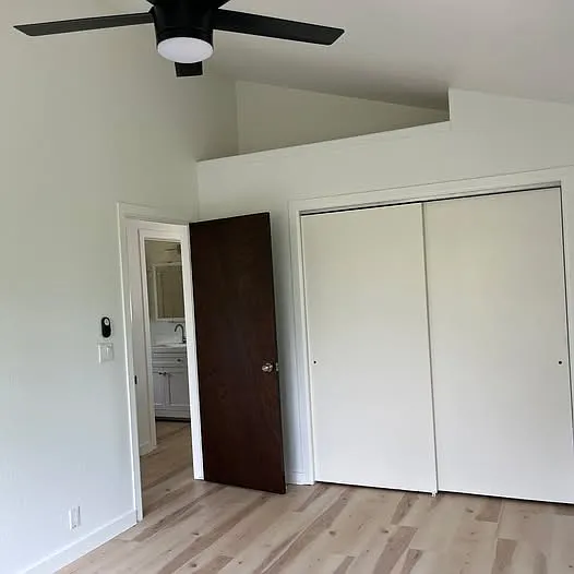 Above closet storage.
