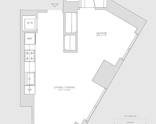2nd image of 222 E 44th St APT 35M