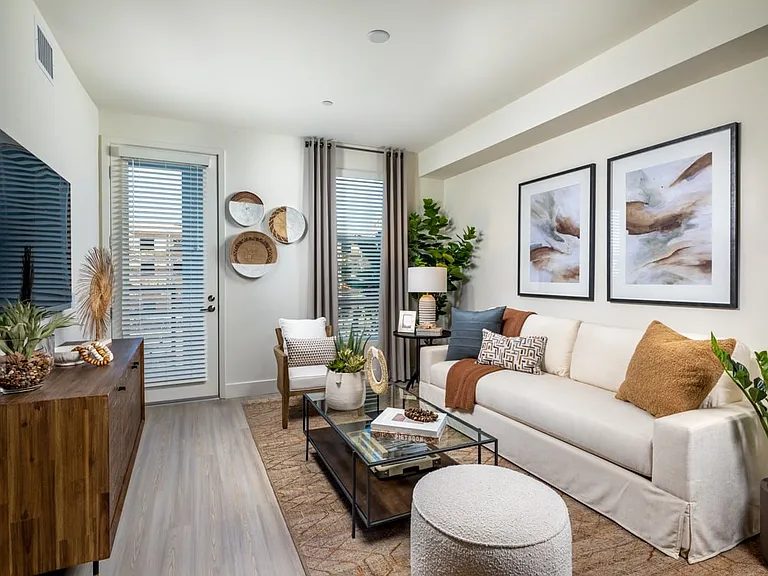 Living Room One Bedroom The Residences at Cota Vera