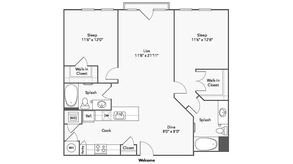 Floor plan Columbus