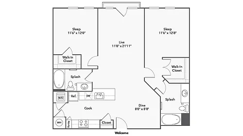 Floor plan Columbus
