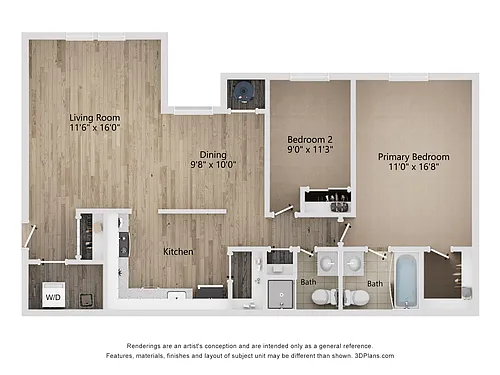 Floor plan The Patuxent