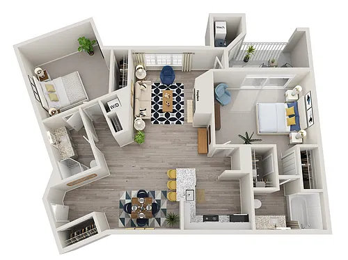Floor plan Washington Diamond