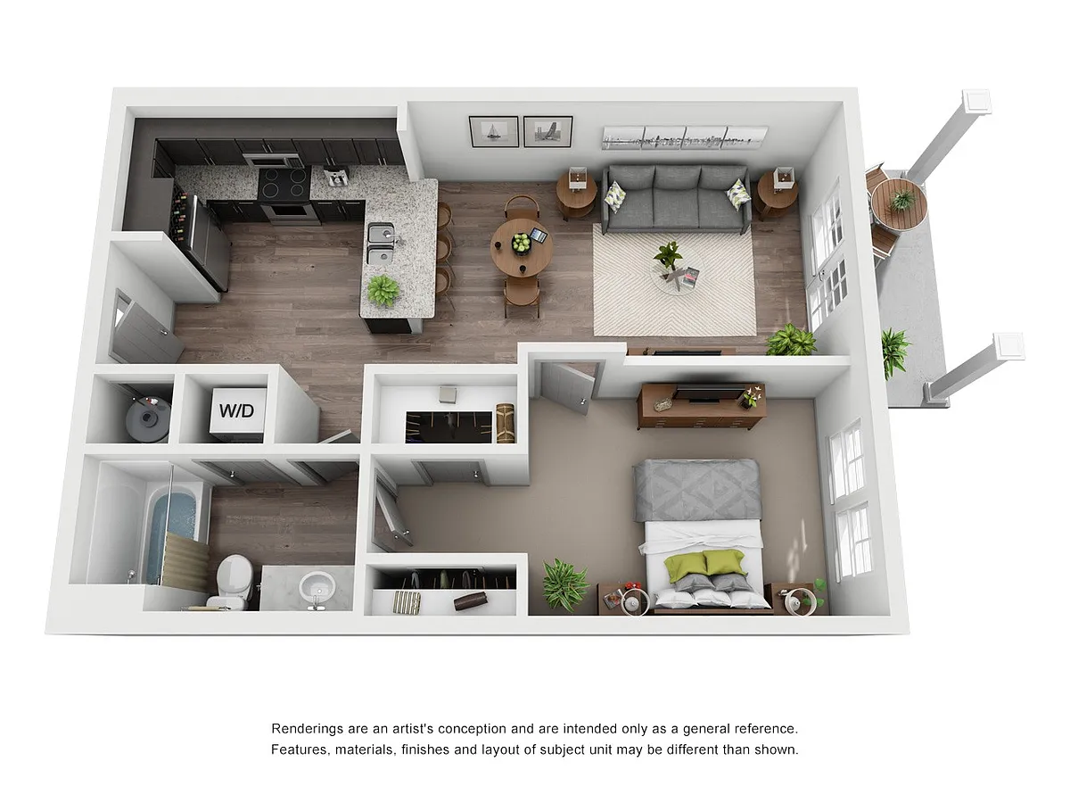 Floor plan Surf