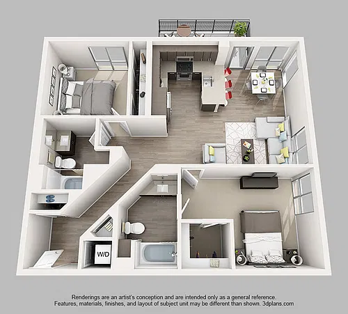 Floor plan B2