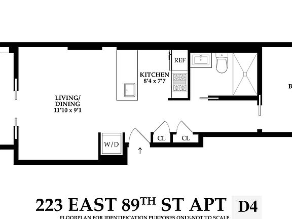 2nd image of 223 E 89th St APT D4