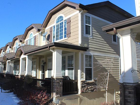Side of townhouse.