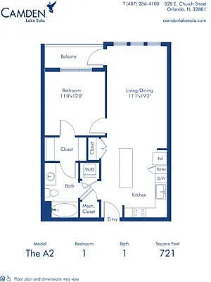 Floor plan The A2
