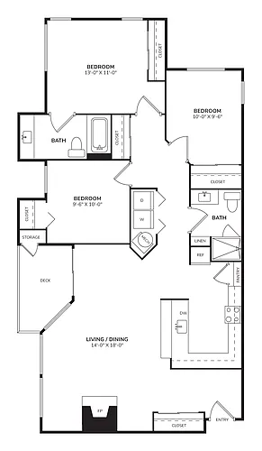 Floor plan C1 - Heron