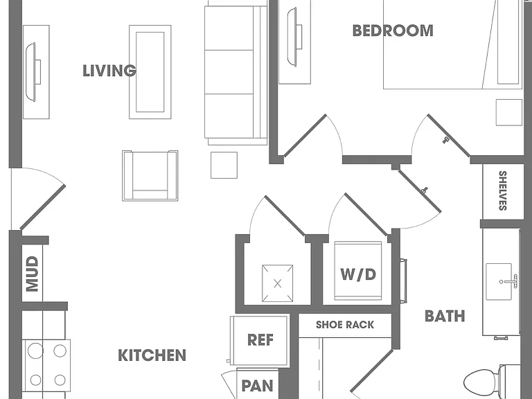 1bed 1bath 1bed 1bath