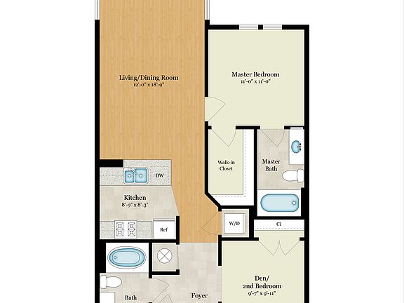 Unit 225 Floorplan