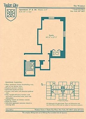 2nd image of 5 Tudor City Pl APT 827