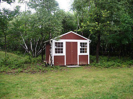 outdoor shed