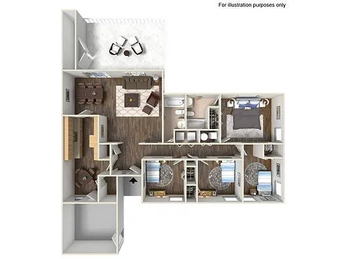 Floor plan Comanche I