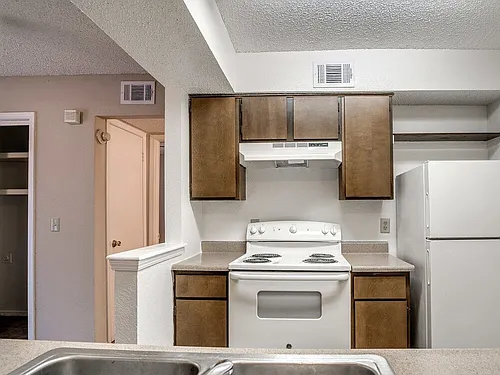 Floor plan A2 Traditional 650sqft with Washer/Dryer Hookups