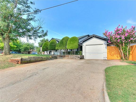 large driveway to garage