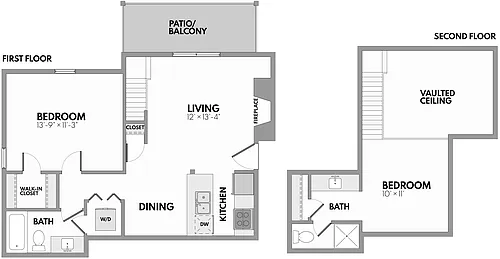 Floor plan Lakeview Loft