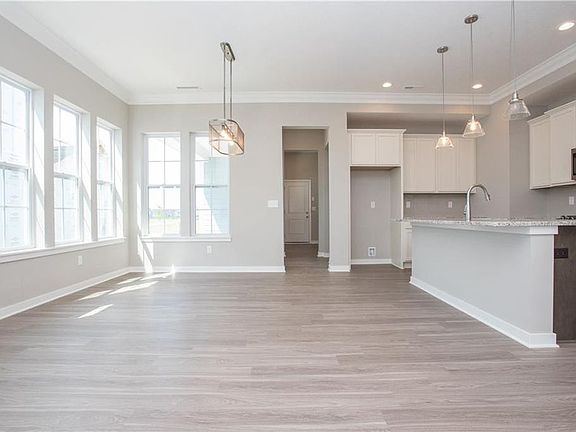 This photo is of a Weston floor plan Estridge has built previously.