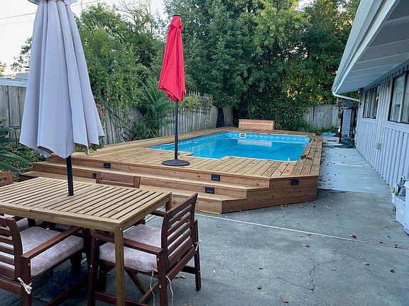 Patio and pool deck