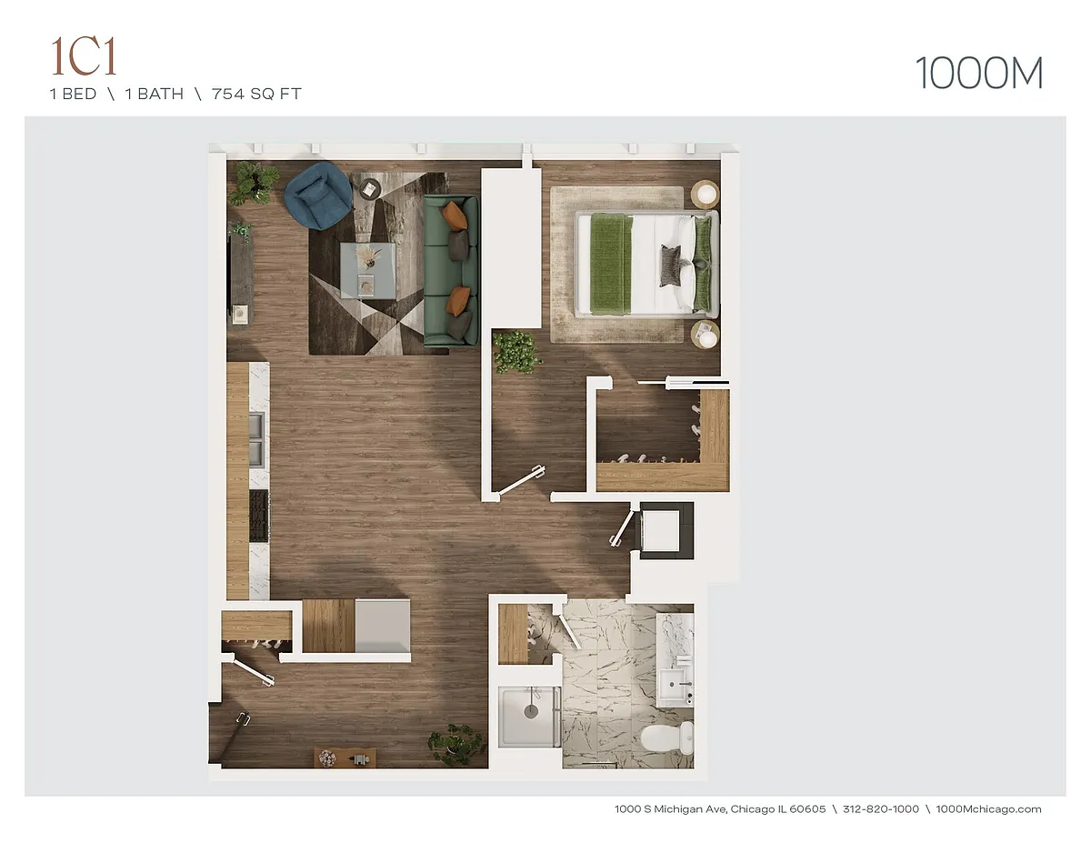 Floor plan 1C1