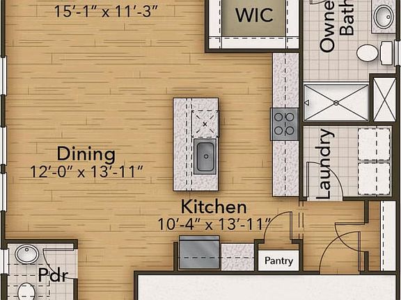 2nd image of 1323 Wykham Park Dr.