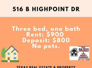 516 Highpoint Dr UNIT B, Godley, TX 76044