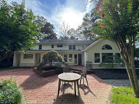 Backyard patio