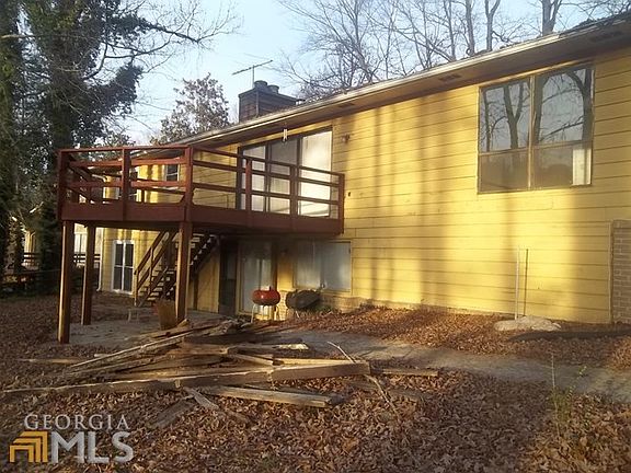Back of Home with deck
