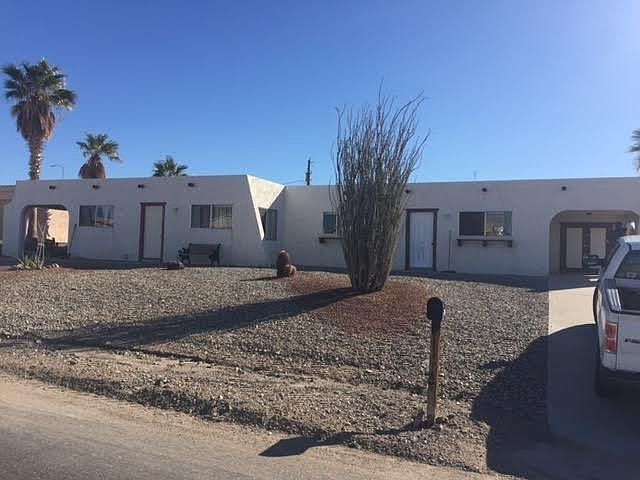 Front view of duplex