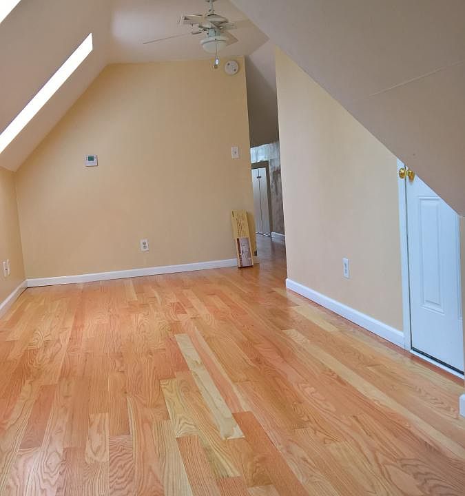 Living room with brand new floor